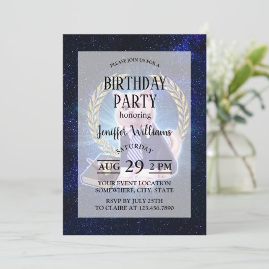 Cat advocate in de ruimte kaart (Staand voorkant)