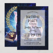 Cat advocate in de ruimte kaart (Voorkant / Achterkant)