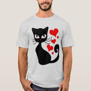 Cat afbeeldingen Mannen Basic T-shirt
