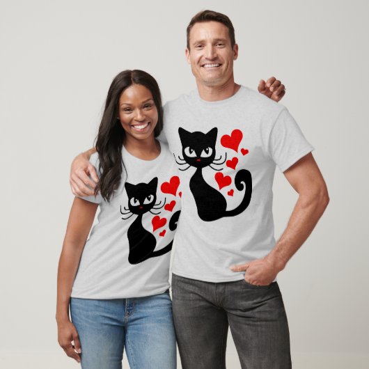 Cat afbeeldingen Mannen Basic T-shirt (Unisex)