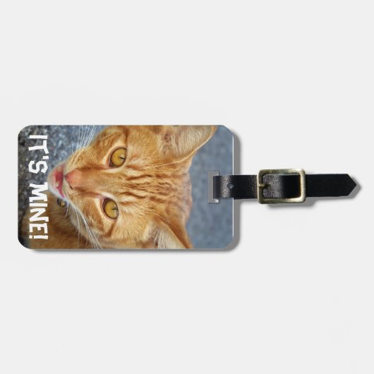 Cat Alart._ Bagagelabel (Voorkant horizontaal)