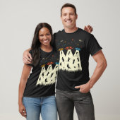 Cat Alien Abduction Kitten Kat UFO Funny Cat Dad T-shirt (Unisex)