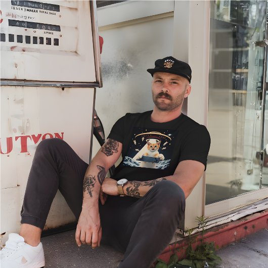 Cat Alien Abduction - Nog één selfie! T-shirt