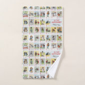 Cat Alphabet, Louis Wain Bad Handdoek (Handdoek)