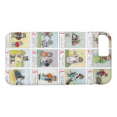 Cat Alphabet, Louis Wain Case-Mate iPhone Case (Achterkant (Horizontaal))