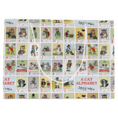 Cat Alphabet, Louis Wain Groot Cadeauzakje (Achterkant)