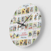 Cat Alphabet, Louis Wain Grote Klok (Hoek)