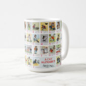 Cat Alphabet, Louis Wain Koffiemok (Voorkant rechts)