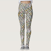 Cat Alphabet, Louis Wain Leggings (Voorkant)