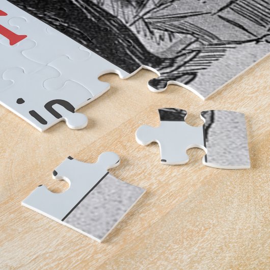 Cat Alphabet, Louis Wain Legpuzzel (Zijkant)