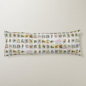 Cat Alphabet, Louis Wain Lichaamskussen (Achterkant)