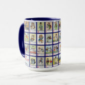 Cat Alphabet, Louis Wain Mok (Voorkant links)