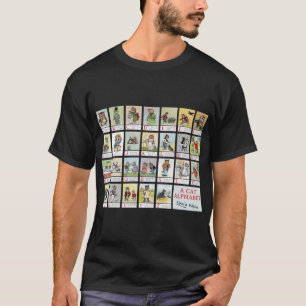 Cat Alphabet, Louis Wain T-shirt