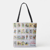 Cat Alphabet, Louis Wain Tote Bag (Achterkant)