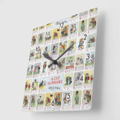 Cat Alphabet, Louis Wain Vierkante Klok (Hoek)