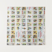 Cat Alphabet, Louis Wain Wandkleed (Voorkant (horizontaal))