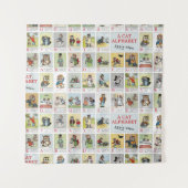Cat Alphabet, Louis Wain Wandkleed (Voorkant)