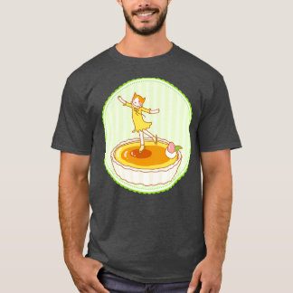 Cat amp Creme Brulee Pastry versie T-shirt