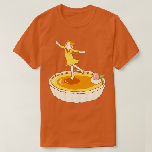 Cat amp Creme Brulee T-shirt (Design voorkant)
