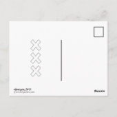 Cat Amsterdam Briefkaart (Achterkant)