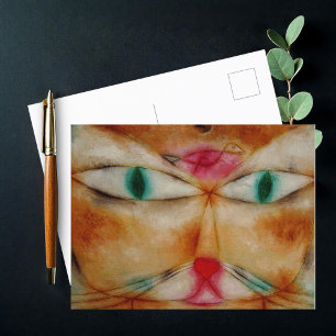 Cat and Bird, Paul Klee, Briefkaart