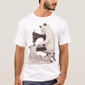 Cat and Fashion T-shirt (Voorkant)