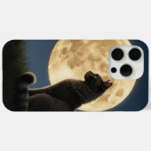 cat and moon iPhone 15 Pro Max Cases (Achterkant (horizontaal))