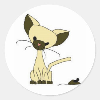 Cat and Mouse Sticker - Mouser (Ontmoet de Mews)