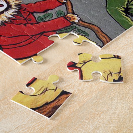 Cat and Owl, Louis Wain Legpuzzel (Zijkant)