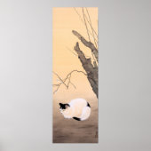 Cat and Plum Blossom - Hishida Shunso Poster (Voorkant)