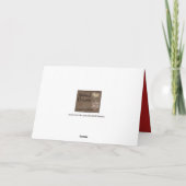 Cat and Roses Happy Mother's Day! Kaart (Achterkant)