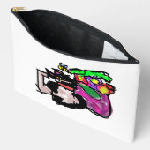 Cat and spring flowers  etui (Open)