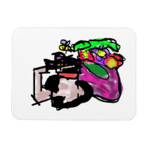 Cat and spring flowers 