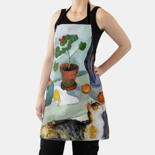 Cat and stillife, August Macke Schort (Insitu)