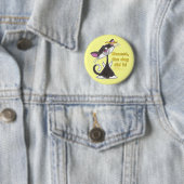 Cat Angel Ronde Button 5,7 Cm (In situ)