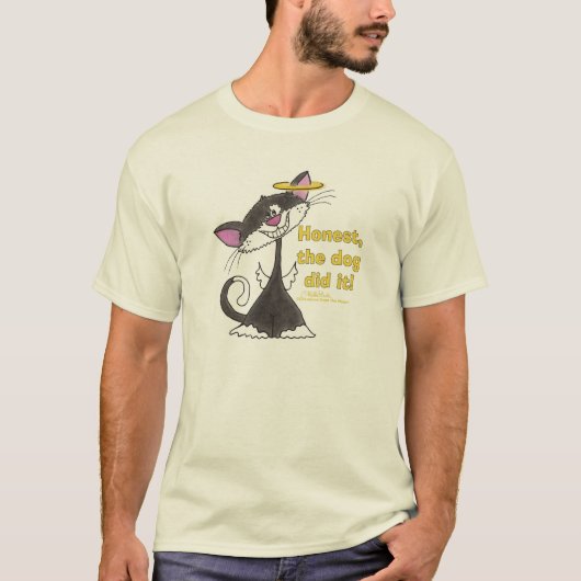 Cat Angel T-shirt (Voorkant)