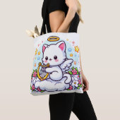 Cat Angel Tote Bag (Dichtbij)