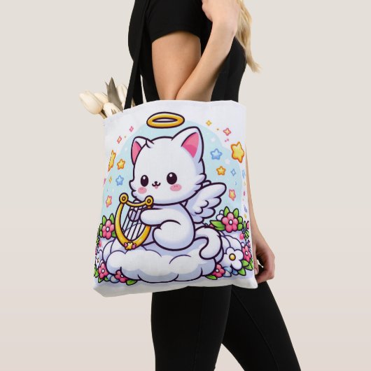 Cat Angel Tote Bag (Dichtbij)