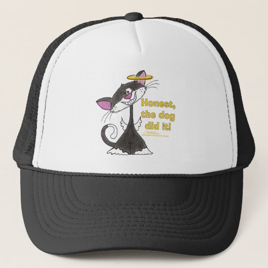 Cat Angel Trucker Pet (Voorkant)