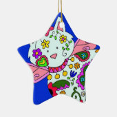 Cat Angel Ukraine Folk Art Keramisch Ornament (Rechts)