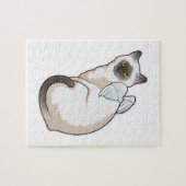 Cat Angel wings Legpuzzel (Horizontaal)