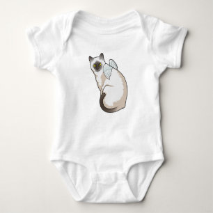 Cat Angel wings Romper
