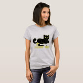 Cat Animal Coffe Cup T-shirt (Voorkant volledig)