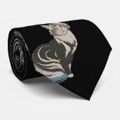 Cat anime stijl Schattige Stropdas (Opgerold)
