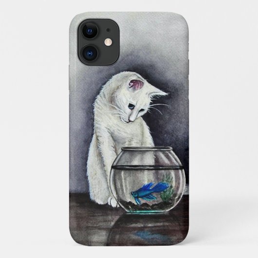 Cat Anticipation Case-Mate iPhone Case (Achterkant)
