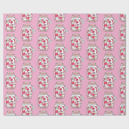 Cat Antidepressant Funny Cat Lover Gift Cadeaupapier (Vlak)