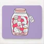 Cat Antidepressant Funny Cat Lover Gift Muismat (Voorkant)