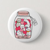 Cat Antidepressant Funny Cat Lover Gift Ronde Button 5,7 Cm (Voorkant)