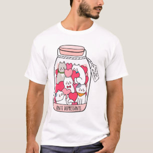 Cat Antidepressant Funny Cat Lover Gift T-shirt