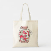 Cat Antidepressant Funny Cat Lover Gift Tote Bag (Achterkant)